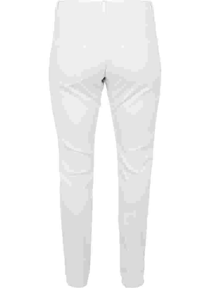 Slim fit Emily jeans med normalhög midja, Br. White, Packshot image number 1