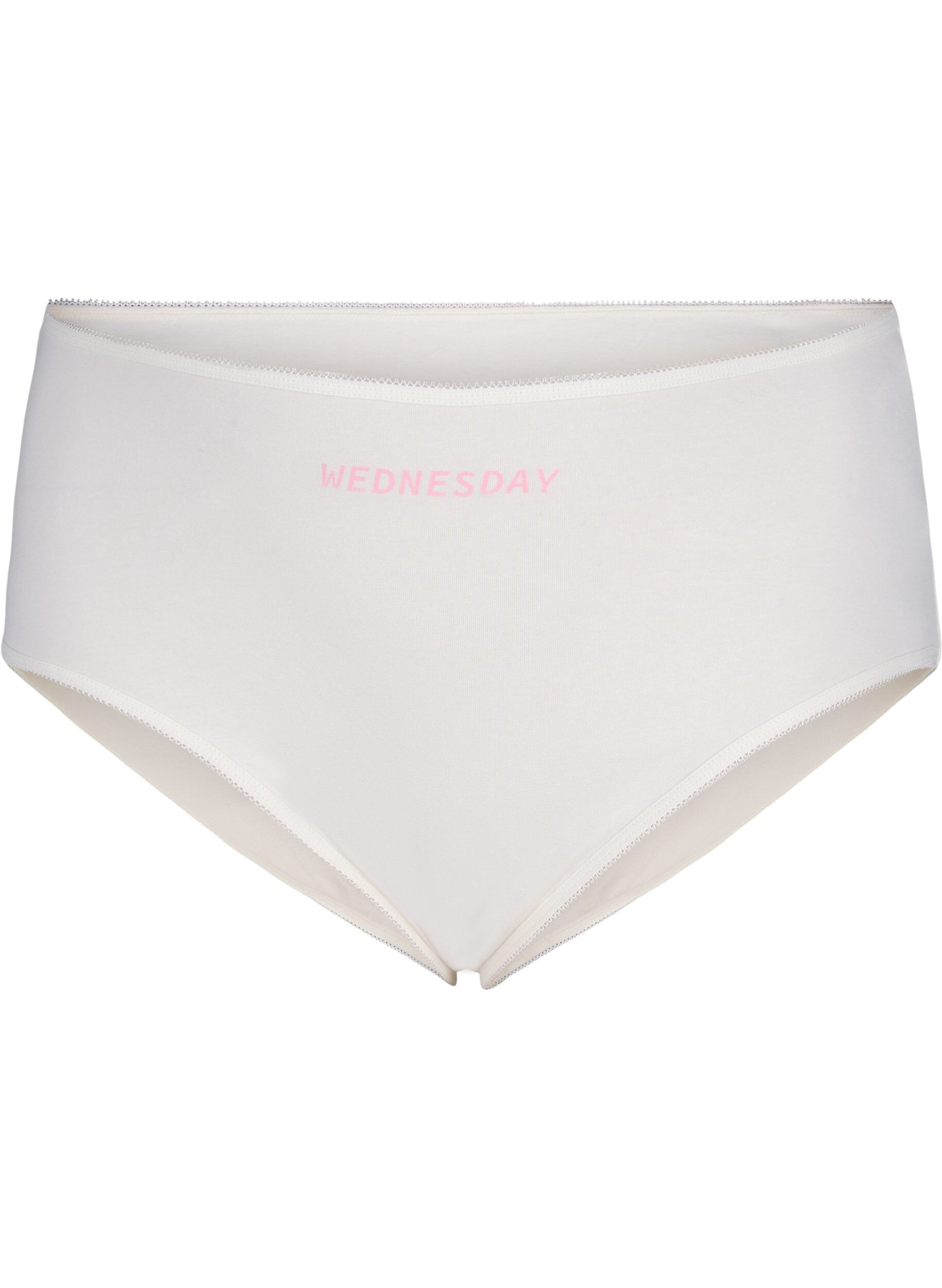 Zizzi 7-pack Briefs med normal midja, Lila, Packshot image number 4