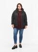L&auml;ttviktsjacka med huva, Svart, Model image number 1