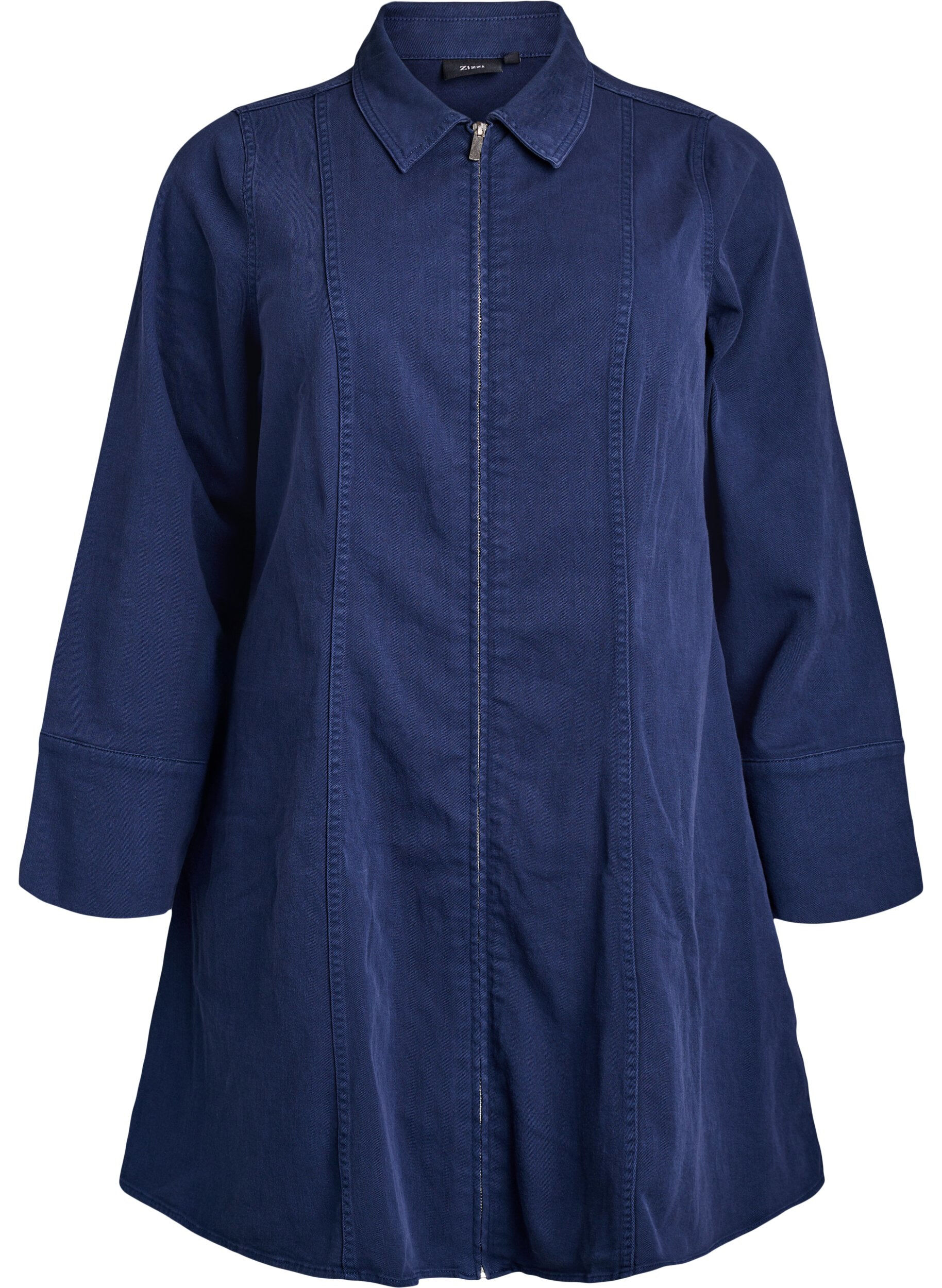 Kort twillkl&auml;nning med dragkedja