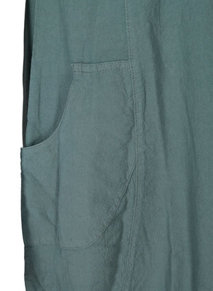 Klänning med fickor , Balsam Green, Packshot image number 3