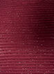 Blus med struktur och glitter, R&ouml;d, Packshot image number 2