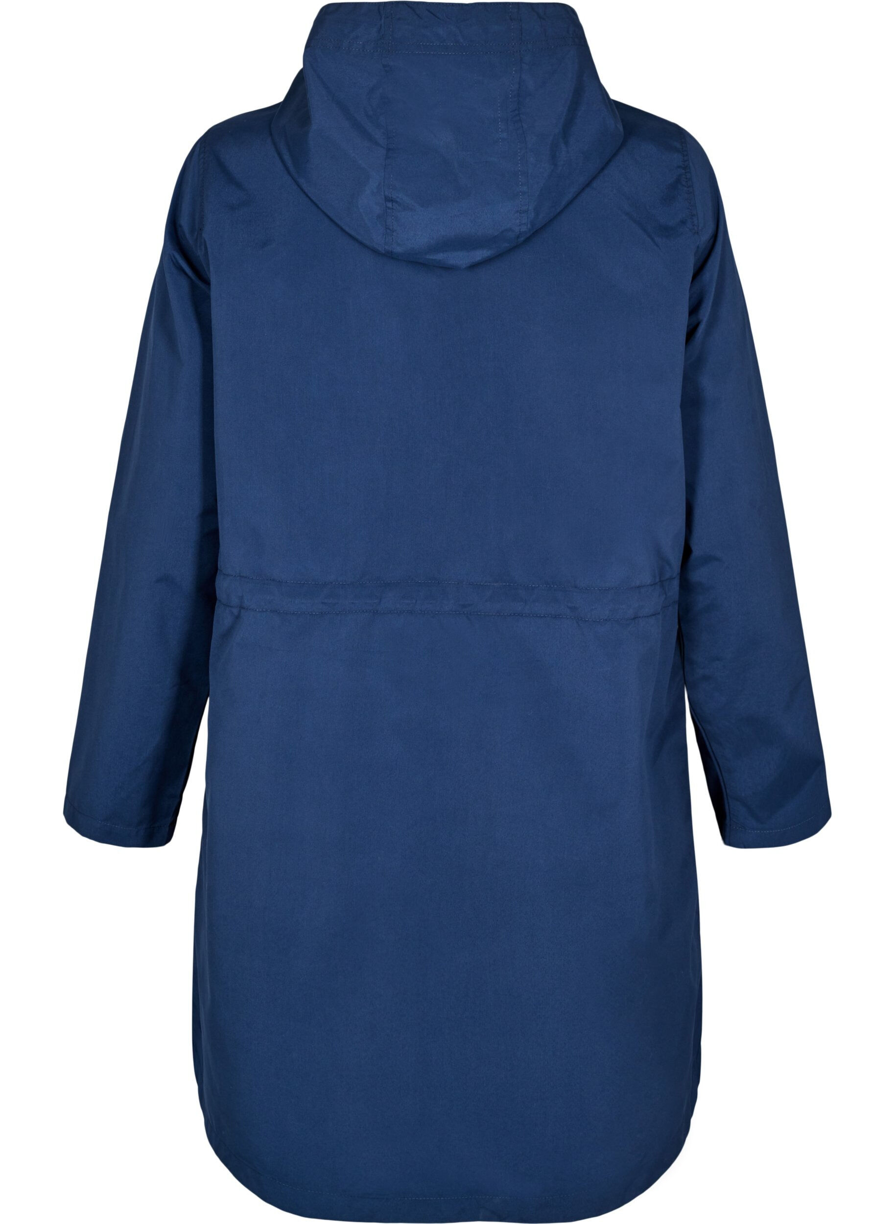 Zizzi FLASH - Vattenavvisande parkas med huva, Bl&aring;, Packshot image number 1