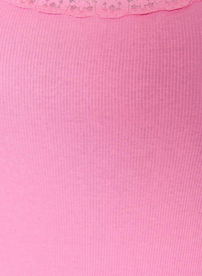 Topp med spetskant, Rosa, Packshot image number 2