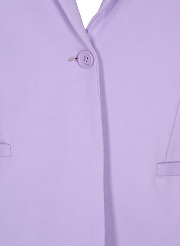 Enkel blazer med knapp, Purple Rose, Packshot image number 2
