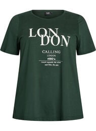 FLASH - T-shirt med tryck, Gr&ouml;n