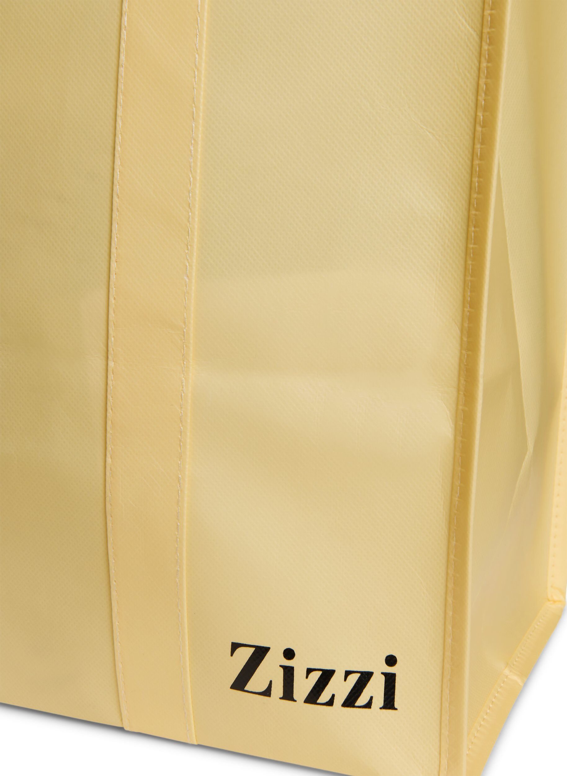 ZizziShoppingsv&auml;ska med dragkedja, Gul, Packshot image number 2