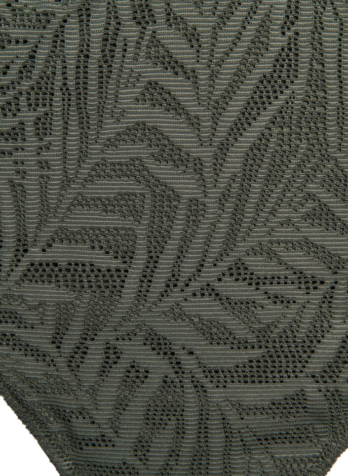 Brazilian bikinitrosa i strukturerad mesh, Gr&ouml;n, Packshot image number 2