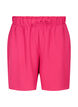 Shorts med fickor och resår i midjan, Rosa, Packshot image number 0