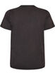 T-shirt i ekologisk bomull med grafiskt tryck, Beige, Packshot image number 1
