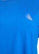 Enf&auml;rgad tr&auml;nings-T-shirt, Bl&aring;, Packshot image number 2