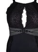 Body med spets och utskärningar, Black, Packshot image number 2