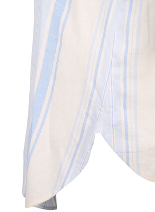 Randig klänning med långa ärmar, Birch w. Stripes, Packshot image number 3