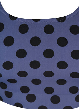 Bikiniöverdel, Blue Indigo Dot, Packshot image number 2