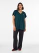 L&ouml;s tr&auml;ningst-shirt med v-ringning, Gr&ouml;n, Model image number 1