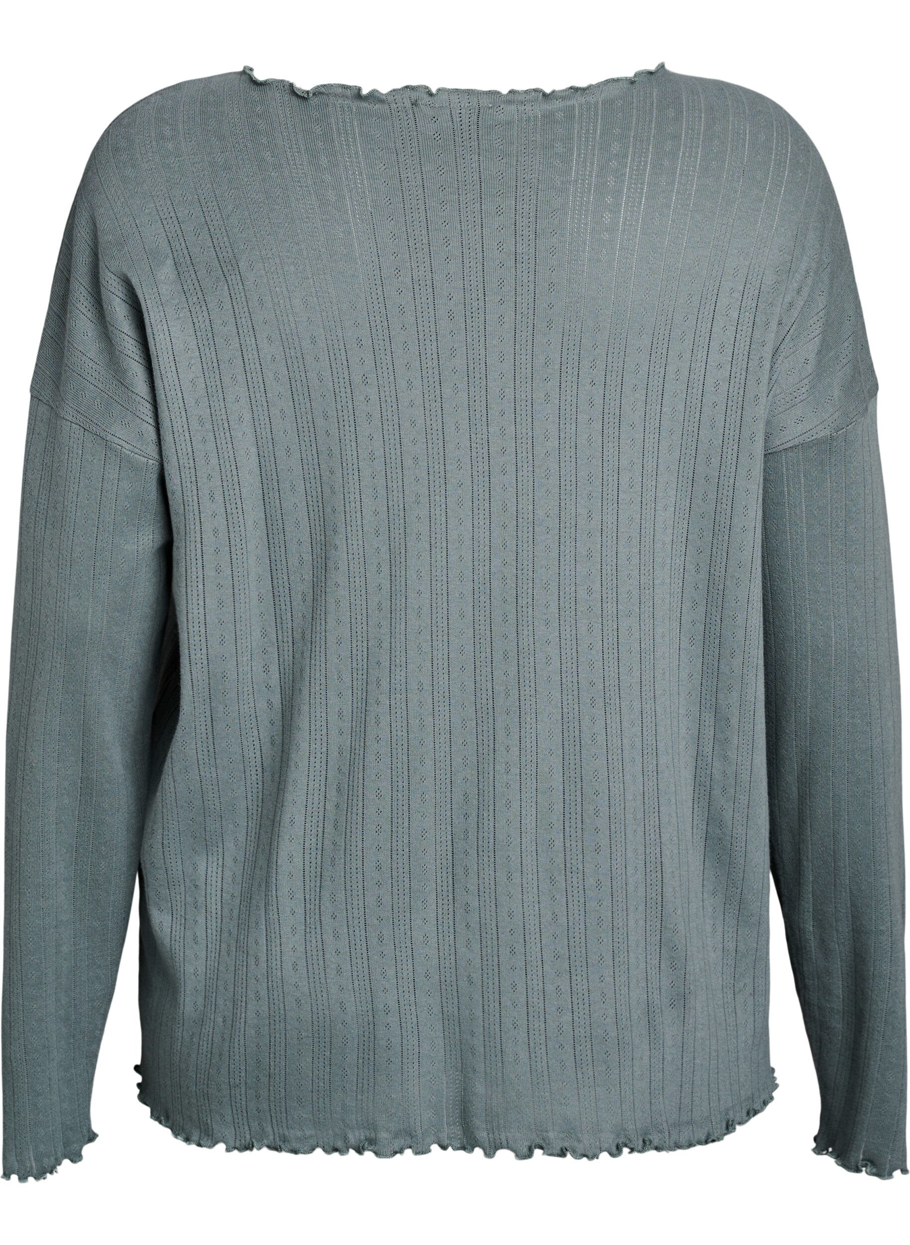 Zizzi Nattlinne i ekologisk bomull, Gr&ouml;n, Packshot image number 1