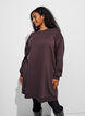 L&ouml;s sweatshirtkl&auml;nning med fickor, Brun, Model image number 4
