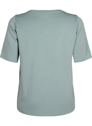 T-shirt i modalblandning, Chinois Green, Packshot image number 1