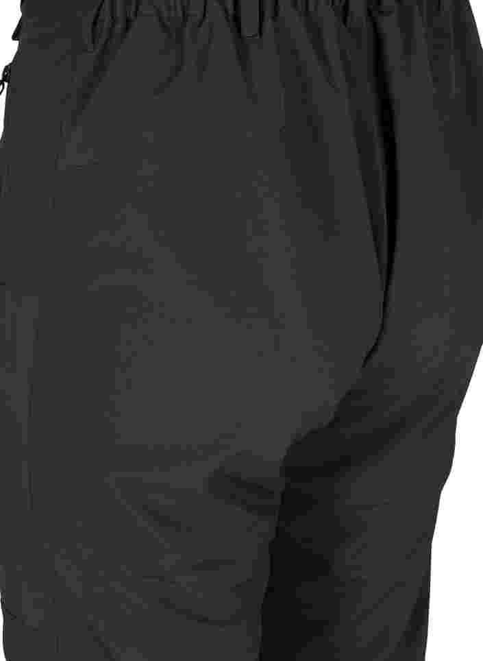 Vandringsbyxa med fickor, Black, Packshot image number 3