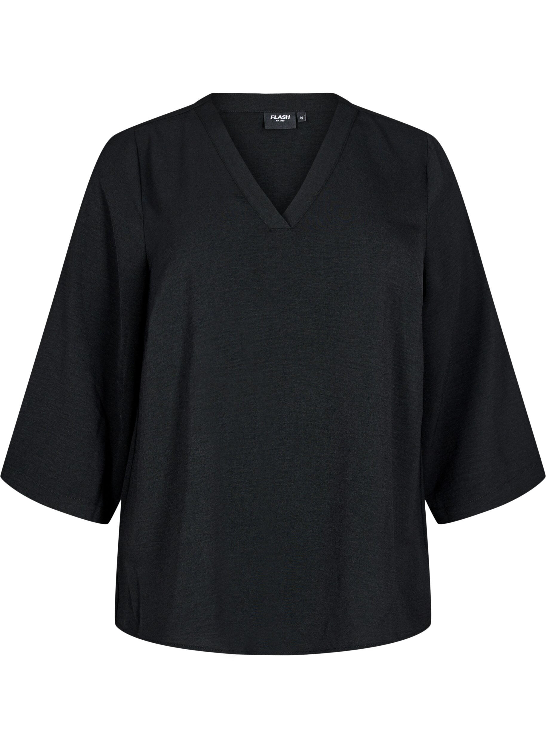 FLASH - Blus med 3/4-&auml;rm