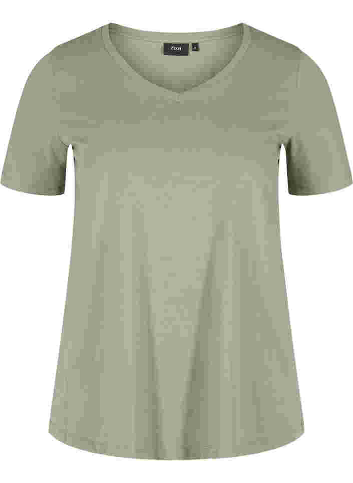 Basis t-shirt, Agave Green