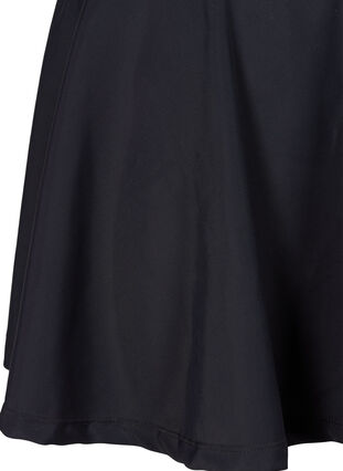 Baddräkt med kjol, Black, Packshot image number 3