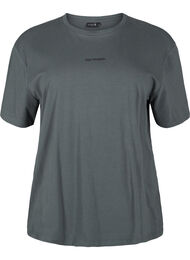 Sportig t-shirt i ekologisk bomull, 