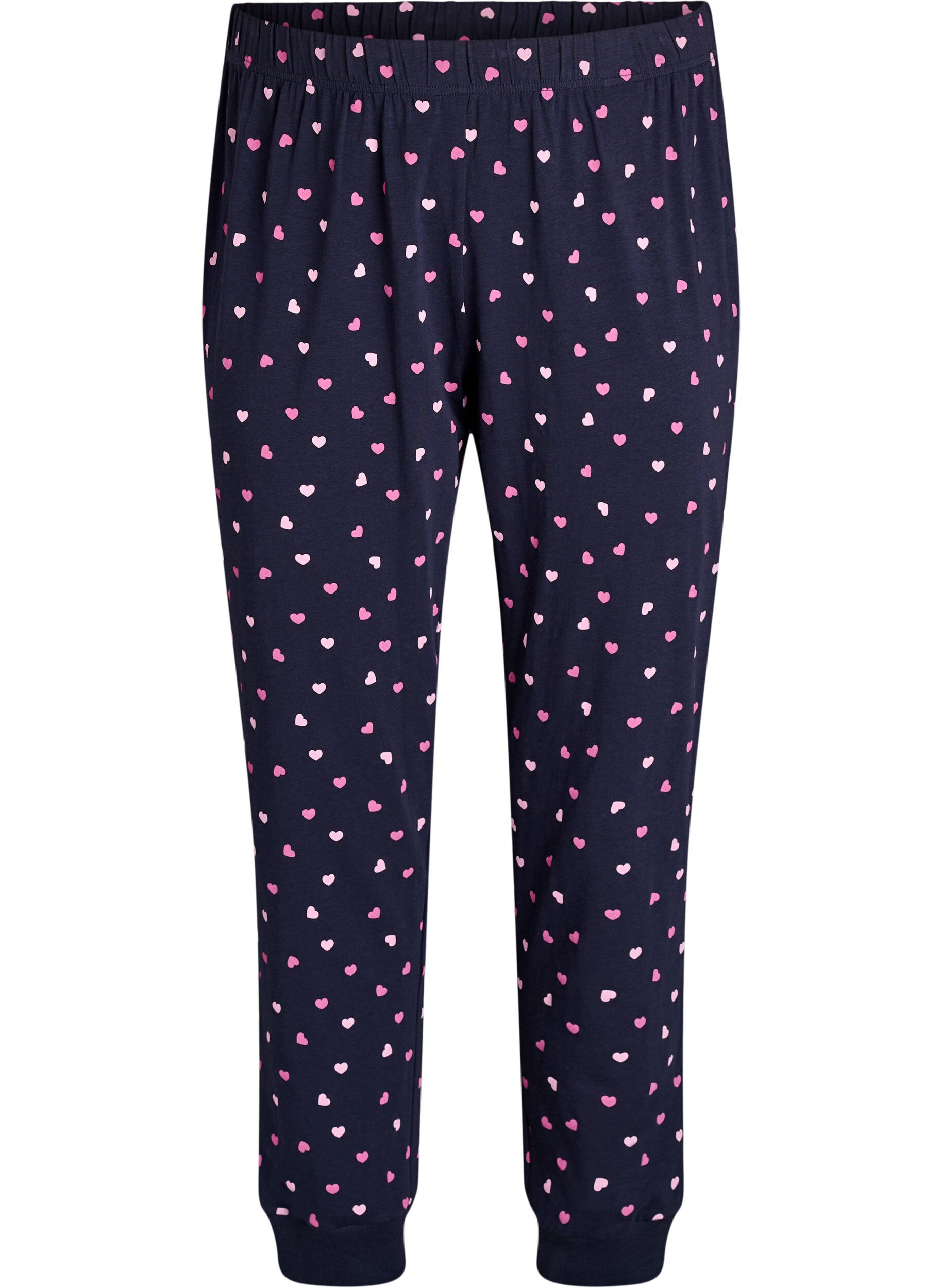ZizziM&ouml;nstrade pyjamasbyxor, Bl&aring;, Packshot image number 0
