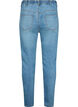 Jeggings med slitna detaljer, Blue denim, Packshot image number 1
