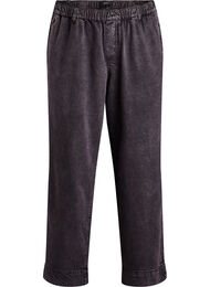 Vida jeans med resår i midjan, Grå