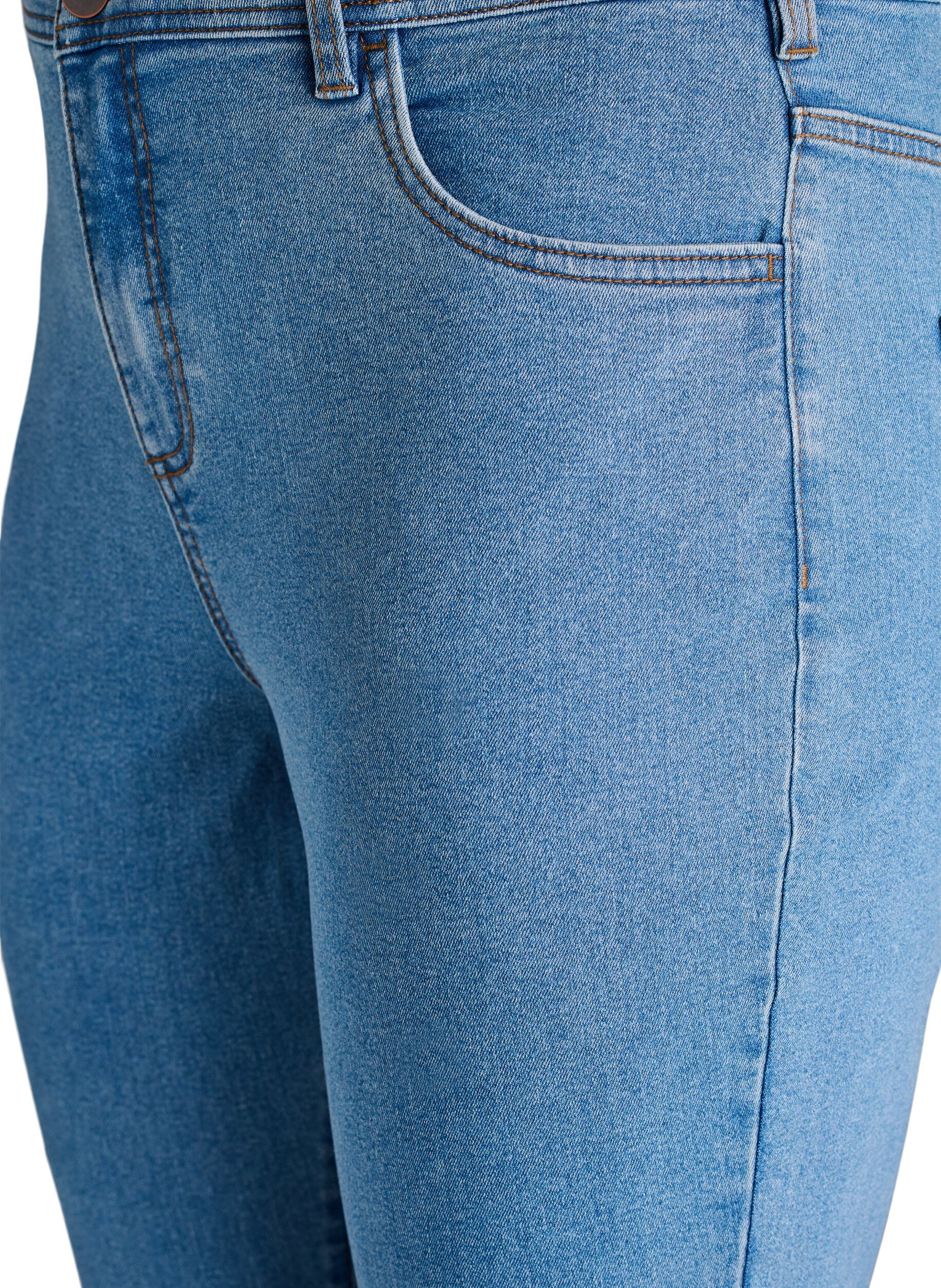 Zizzi FLASH - Jeans med super slim passform, Bl&aring;, Packshot image number 2