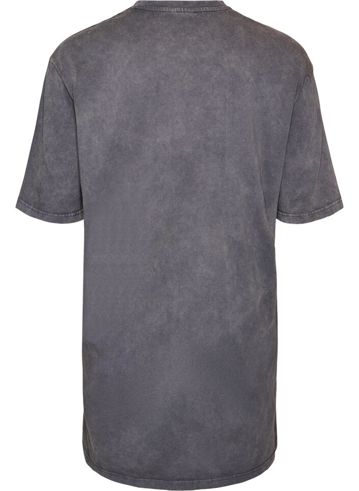 L&ouml;s t-shirtkl&auml;nning med tv&auml;ttad look, Gr&aring;, Packshot image number 1