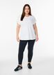 Enf&auml;rgad tr&auml;nings-T-shirt, Vit, Model image number 1