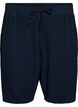L&ouml;sa shorts i bomull med fickor, Bl&aring;, Packshot image number 0