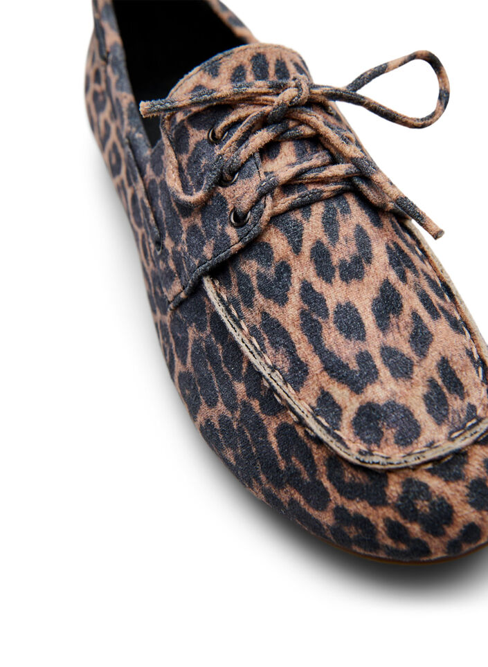 Mockasiner i mockaimitation, Beige, Packshot image number 3