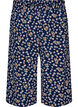 Culottebyxor med tryck, Bl&aring;, Packshot image number 0