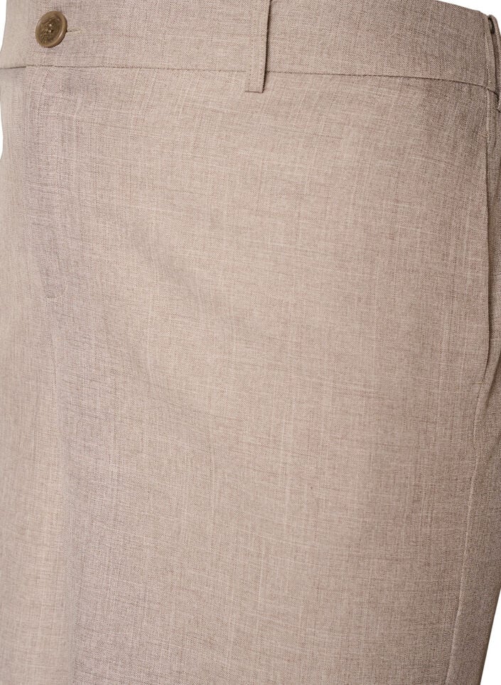 L&ouml;sa Bermudashorts med h&ouml;g midja, Brun, Packshot image number 2