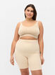 Light shapewearshorts med h&ouml;g midja, Beige, Model image number 0