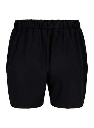 FLASH - Löst sittande shorts med fickor, Black, Packshot image number 1