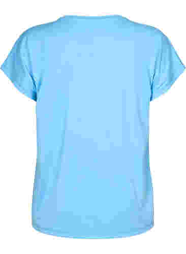 Kortärmad t-shirt för träning, Alaskan Blue, Packshot image number 1