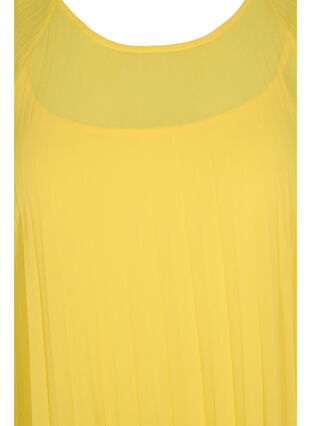 Klänning med 2/4-ärmar och a-linjeform, Primrose Yellow, Packshot image number 2