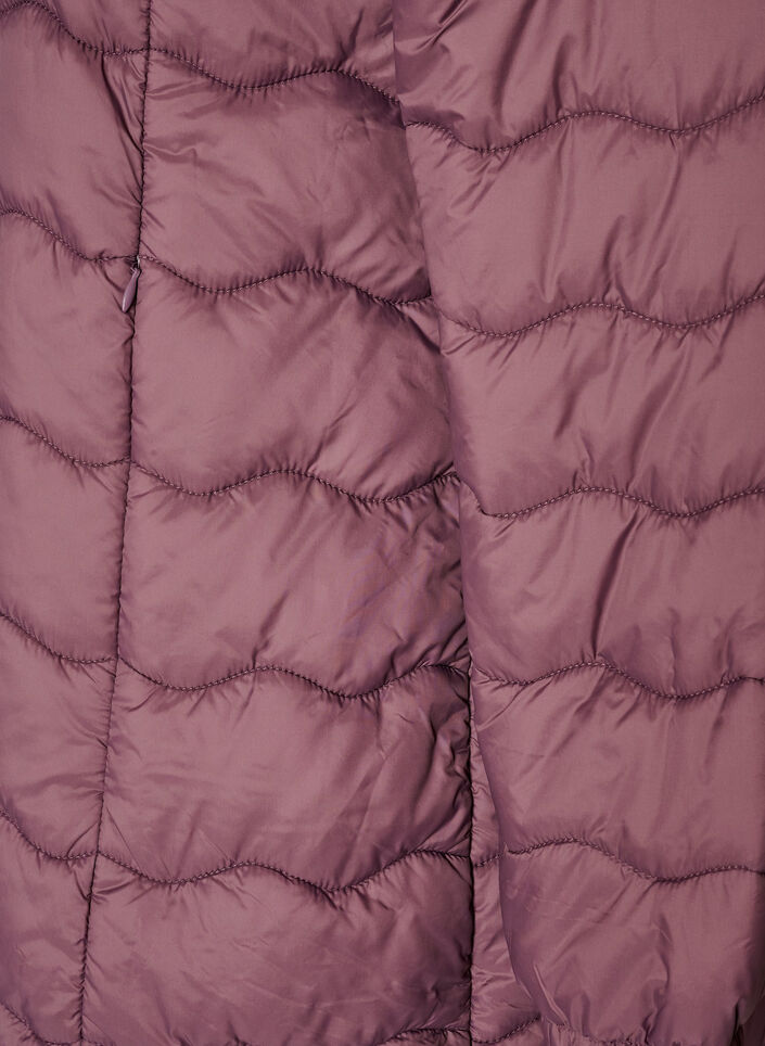 Quiltad jacka, Rosa, Packshot image number 3