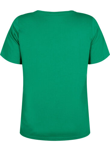 T-shirt från FLASH med tryck, Jolly Green, Packshot image number 1
