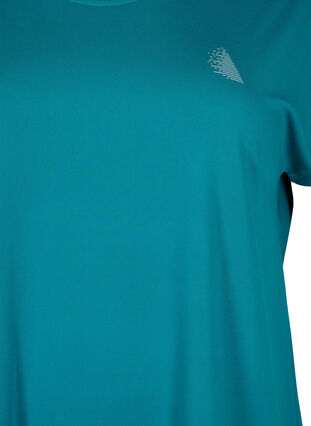 Kortärmad t-shirt för träning, Deep Lake, Packshot image number 2