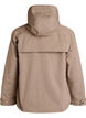 Kort v&aring;rjacka med avtagbar huva, Beige, Packshot image number 1