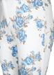 Amy caprijeans med hög midja och blommönster, White B.AOP, Packshot image number 2