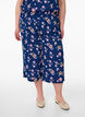 Culottebyxor med tryck, Bl&aring;, Model image number 2