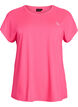 Enf&auml;rgad tr&auml;nings-T-shirt, Rosa, Packshot image number 0
