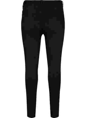 Stay black Amy jeans med hög midja, Black, Packshot image number 1