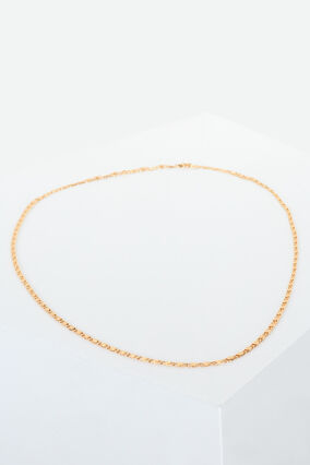 Guldfärgat halsband i kort modell, Gold, Packshot image number 1